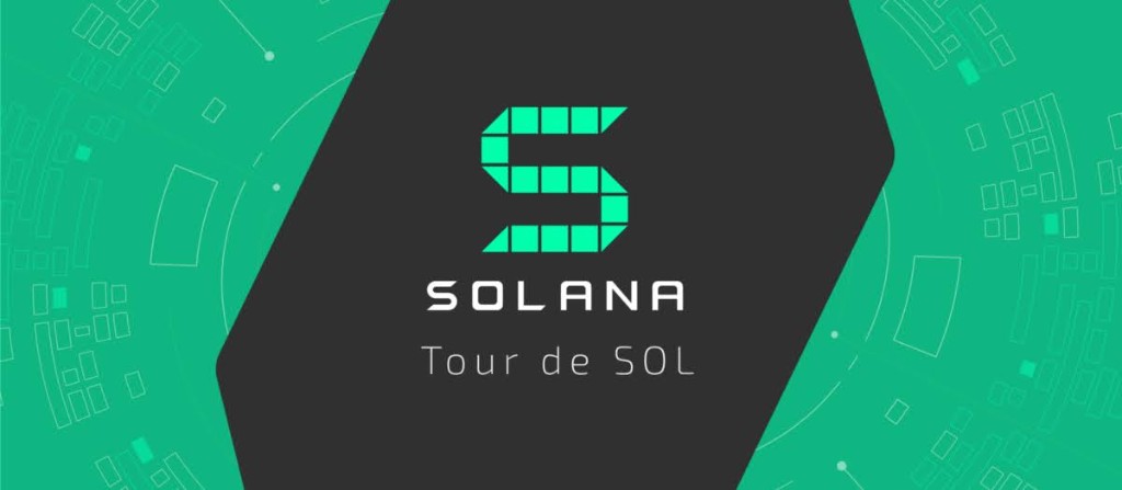 Solana Tour de SOL promotional graphic